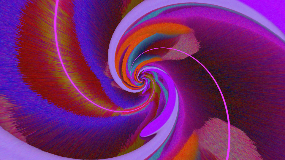 Silk Spiral, an actual MilkDrop frame